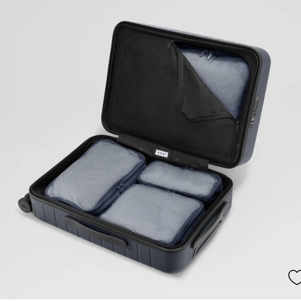 Away Navy Blue Compression Travel Packing Cubes - Picture 5 of 7